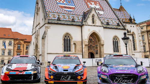 WRC-Reglement ab 2027 Rally1-Autos für die WRC von Toyota, Hyundai, M-Sport-Ford (Foto: 2022)