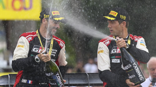 Ogier "musste hier nichts beweisen" Sebastien Ogier feiert den ersten WRC-Sieg mit Beifahrer Benjamin Veillas
