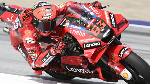 MotoGP-Rennen Spielberg 2022: Sieg für Bagnaia auf Ducati Francesco Bagnaia (Ducati) siegte nach Assen und Silverstone auch in Spielberg