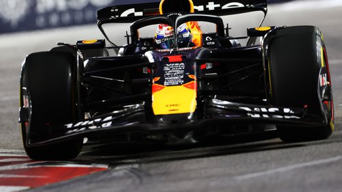 Formel 1 Las Vegas: Bericht Max Verstappen im Red Bull RB21 beim Grand Prix von Las Vegas 2025