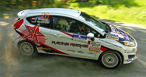 ARC: Kärnten-Rallye Julian Wagner, Fred Winklhofer, Ford Fiesta R1, Kärnten-Rallye 2015