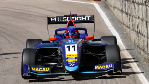 Formel-3-Weltcup Macau 2023 Luke Browning schnappt sich den Sieg im Formel-3-Qualirennen in Macau