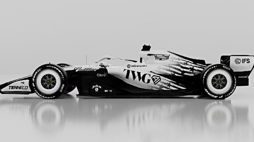 50 Sterne für Miami Der Cadillac MAC-26 im Sonderdesign für das Formel-1-Rennen in Miami