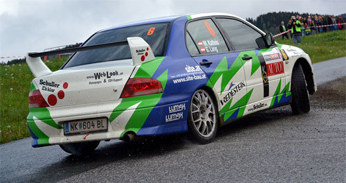 Rallye-ÖM: News Kalteis, Lang, Mitsubishi, Wechselland-Rallye 2015