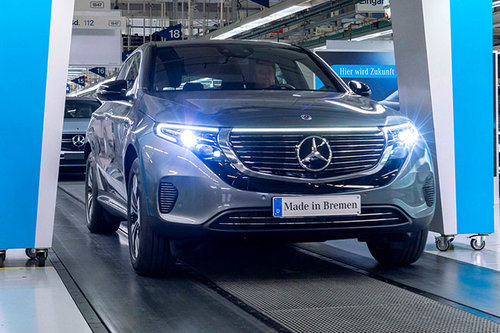 Jetzt bestellbar: Elektro-Mercedes EQC Mercedes EQC 2019