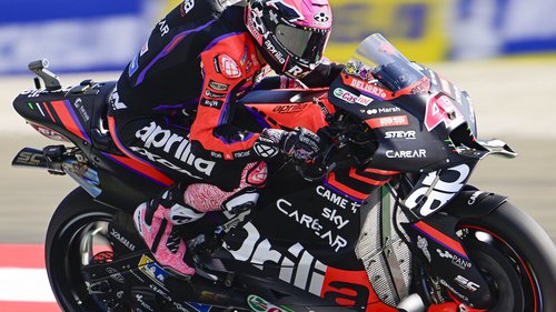 MotoGP FT1 Barcelona: Doppelführung für Aprilia - Marc Marquez gestürzt Aleix Espargaro sicherte sich mit frischen Reifen die einzige Zeit unter 1:409 Minuten