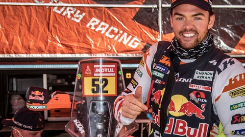 Rallye Dakar 2022: "Es ist noch lange nicht vorbei" Nach neun Etappen führt Matthias Walkner die Motorradwertung an