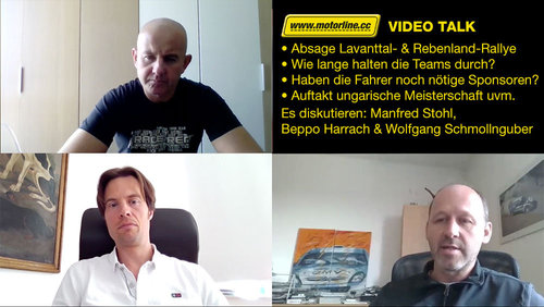 Motorline Video Talk: News aus den Teams Stohl, Harrach & Schmollngruber 
