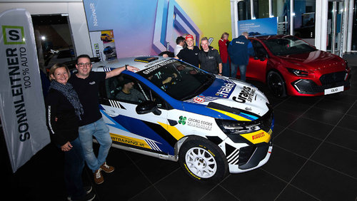 Präsentation Knobloch/Clio Rally3 