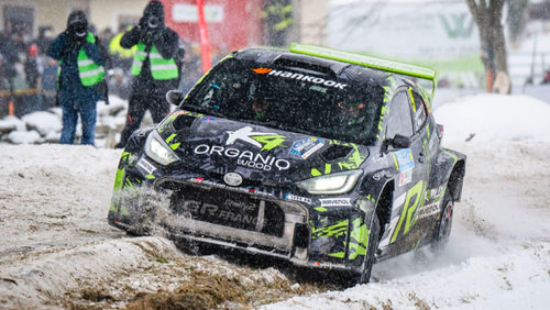 K4 bei der Rallye Monte Carlo 