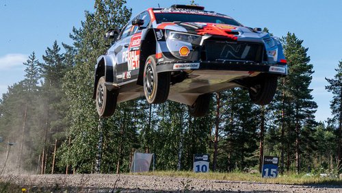 Nach Unfallserie in Finnland Thierry Neuville bei der Rallye Finnland 2026