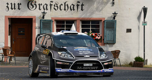 WRC: Deutschland-Rallye Tänak, Kuldar, Ford Fiesta WRC, Deutschland-Rallye 2012