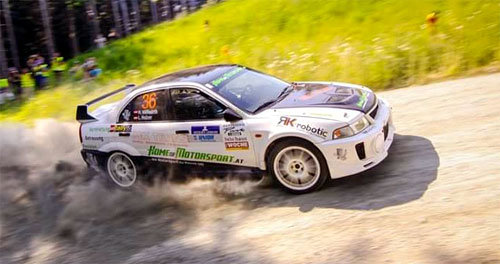 ARC: Kärnten-Rallye Horst Höllwirth, Lukas Holzer, Mitsubishi Evo V, Kärnten-Rallye 2015