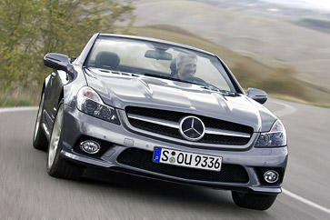Mercedes SL mit neuem Gesicht 
