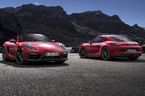 Neu: Porsche Boxster GTS und Cayman GTS 