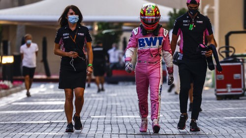 Wechsel von Sergio Perez zu Red Bull Sergio Perez fuhr bis zu seinem Ausfall in Abu Dhabi ein starkes Rennen