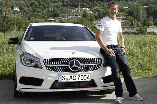 Schumacher wird Mercedes-Testimonial 