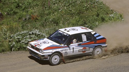 Rückkehr der WRC in die USA 1988 gewann Miki Biasion den letzten WM-Lauf in den USA