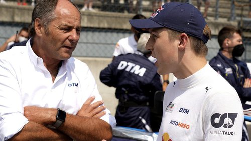 DTM-Boss Berger legt sich fest: "Lawson schafft es zu 100 Prozent in die F1" Liam Lawson und Gerhard Berger: Schafft es der DTM-Leader in die Formel 1?