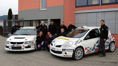 ORM: Rebenland-Rallye SL Rallyeteam, Mitsubishi, Renault