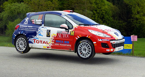 ORM: Wechselland-Rallye Alois Handler, Andreas Scherz, Peugeot 208, Wechselland-Rallye 2015