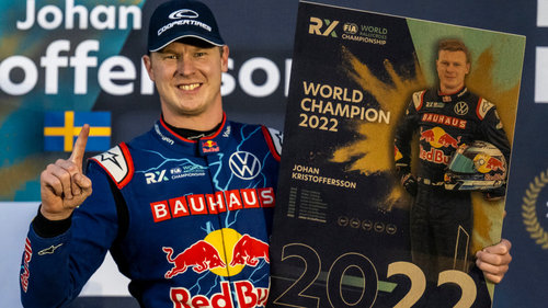 Fünfter WRX-Titel für Johan Kristoffersson Johan Kristoffersson ist zum fünften Mal Rallycross-Weltmeister