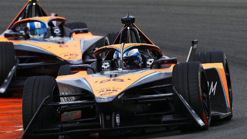 Rene Rast: "Ehre, für McLaren zu fahren" Rene Rast bei den Formel-E-Testfahrten in Valencia