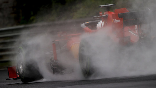 F1 Ungarn 2020: Vettel "Schnellster" im Regen, Hamilton verzichtet 