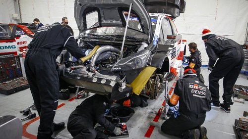 Frust bei WRC-Teams über Hybrid-Einheiten Die WRC-Teams haben die Arbeit mit dem Hybrid-System aufgenommen (Symbolbild)