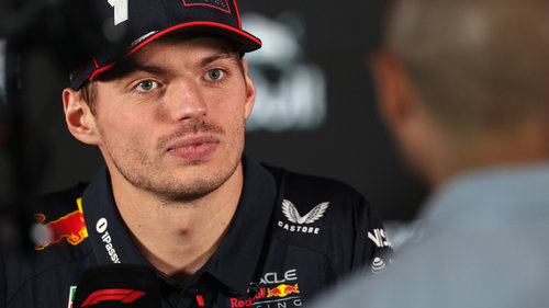 "Geh raus" Max Verstappen hat einen britischen Journalisten aus seiner Medienrunde geworfen