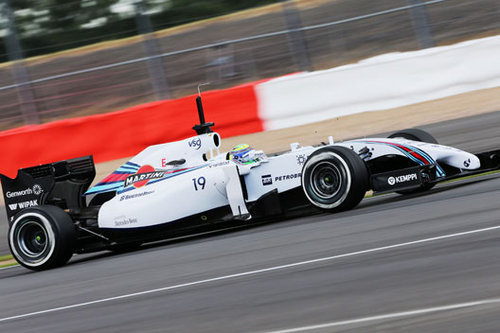 Formel-1-Testfahrten Silverstone 