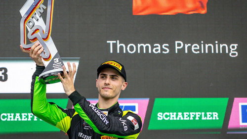 DTM-Halbzeit-Meister Thomas Preining im Interview Thomas Preining ist in der DTM-Saison 2023 regelmäßig Gast auf dem Podium