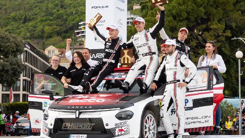 WRC Rallye Kroatien: WRC2 Yohan Rossell gewann für Lancia in Kroatien die WRC2-Wertung