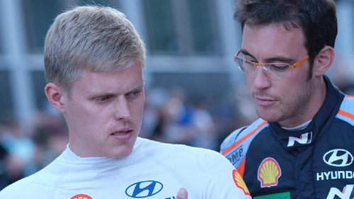 Hyundai in der WRC 2024 Ott Tänak und Thierry Neuville werden 2024 erneut Teamkollegen bei Hyundai