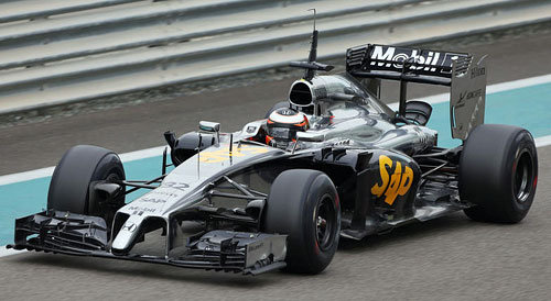 Formel 1: News Stoffel Vandoorne, McLaren-Honda, Testfahrten, Abu Dhabi 2014
