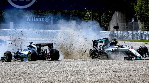 Toto Wolff verrät Nico Rosberg und Lewis Hamilton kamen sich einige Male zu nahe