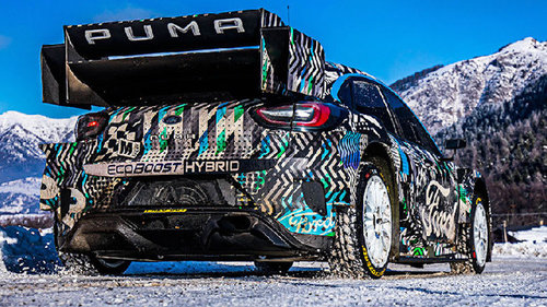 WRC-Testcrash auch bei M-Sport: Craig Breen übersteht Abflug unverletzt Ford Puma Hybrid bei Tests im Januar 2022 in Frankreich