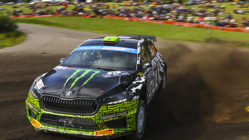 Oliver Solberg 2024 Oliver Solberg wird auch 2024 mit Skoda in der WRC2-Klasse fahren