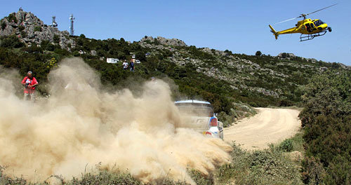 WRC: Sardinien-Rallye Jari-Matti Latvala, Miikka Anttila, VW Polo WRC, Rally Italia Sardegna 2014