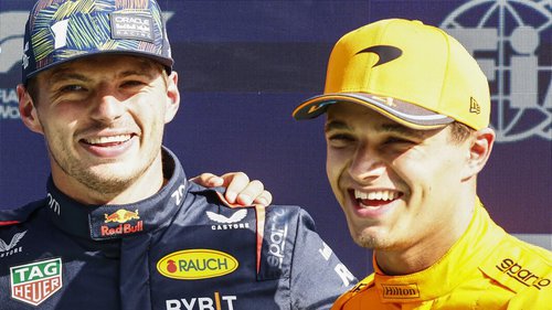 Helmut Marko: über Lando Norris Max Verstappen von Red Bull und Lando Norris von McLaren