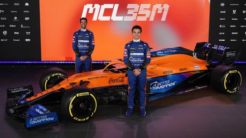 F1-Präsentationen 2021: McLaren MCL35M McLaren geht mit Daniel Ricciardo und Lando Norris in die neue Saison