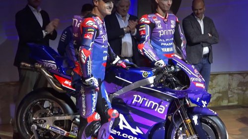 MotoGP 2026: Pramac Jack Miller und Toprak Razgatlioglu enthüllten die Yamaha M1 von Pramac