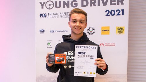 Simon Seiberl gewinnt Best Young Driver Contest 