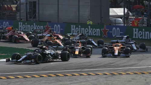 Warum mehr Sprintrennen ein "schmaler Grat" sind Start zum Formel-1-Sprintqualifying in Monza 2021