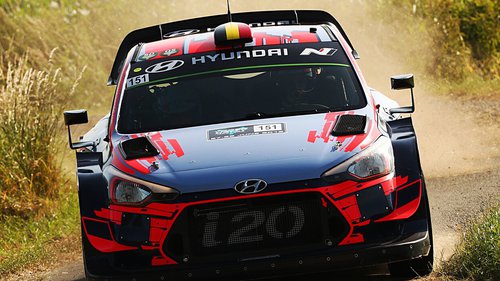 Ypern-Rallye könnte WRC-Lauf werden Thierry Neuville hat die Ypern-Rallye 2018 mit einem Hyundai i20 R5 gewonnen