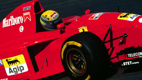 Jean Todt lüftet Geheimnis Ayrton Senna im 1995er-Ferrari (Fotomontage)