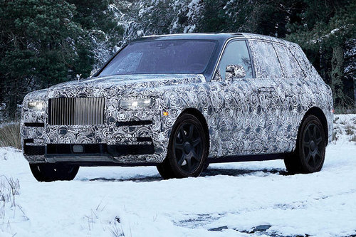 Rolls-Royce SUV wird Cullinan heißen Rolls-Royce Cullinan 2018