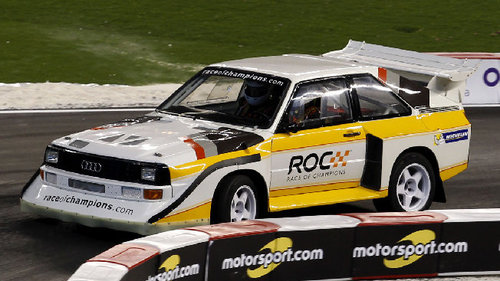 Staraufgebot bei der Rallye Portugal Historische WRC-Boliden wie der Audi quattro aus der Gruppe B werden in Portugal zu sehen sein