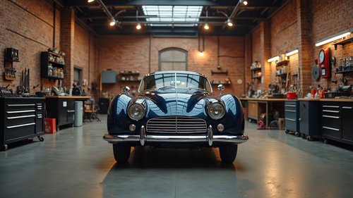 Die perfekte Heim-Werkstatt für Motorrad- und Autoliebhaber 