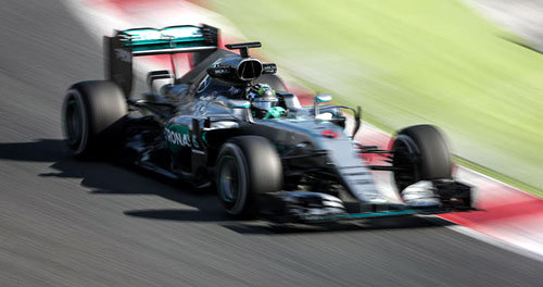 F1-Test: Barcelona 1 